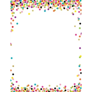 Confetti Blank Chart (TCR7646)