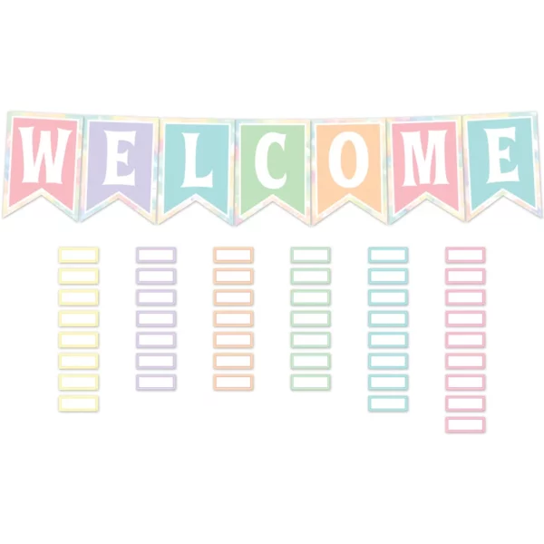 Mural Welcome Pastel Pop  (TCR8410) - Image 4