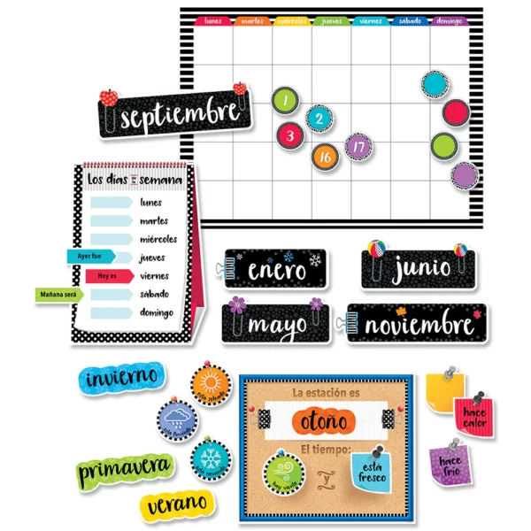 Mural Calendario en Español (CTP8474)