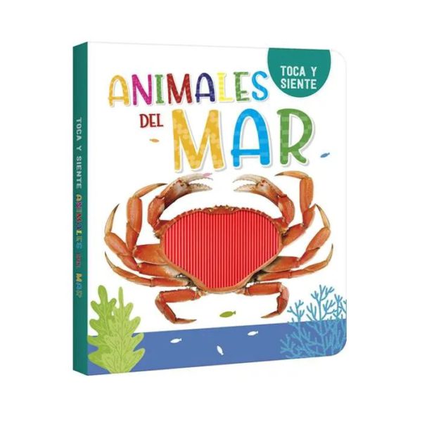 Libro de texturas ¡Vamos! Toca y siente  Animales del mar  (80098) - Image 7