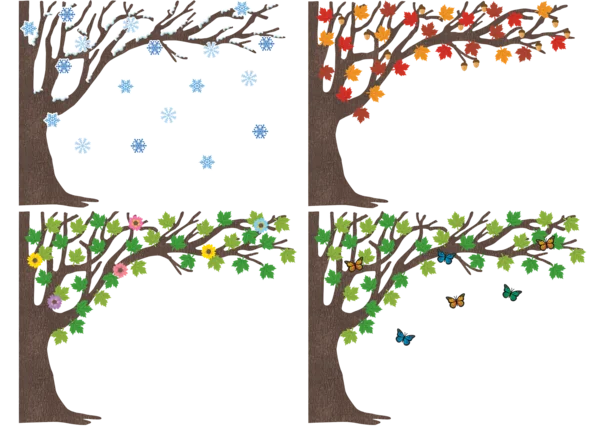 Mural Tree for All Seasons (TCR9188)